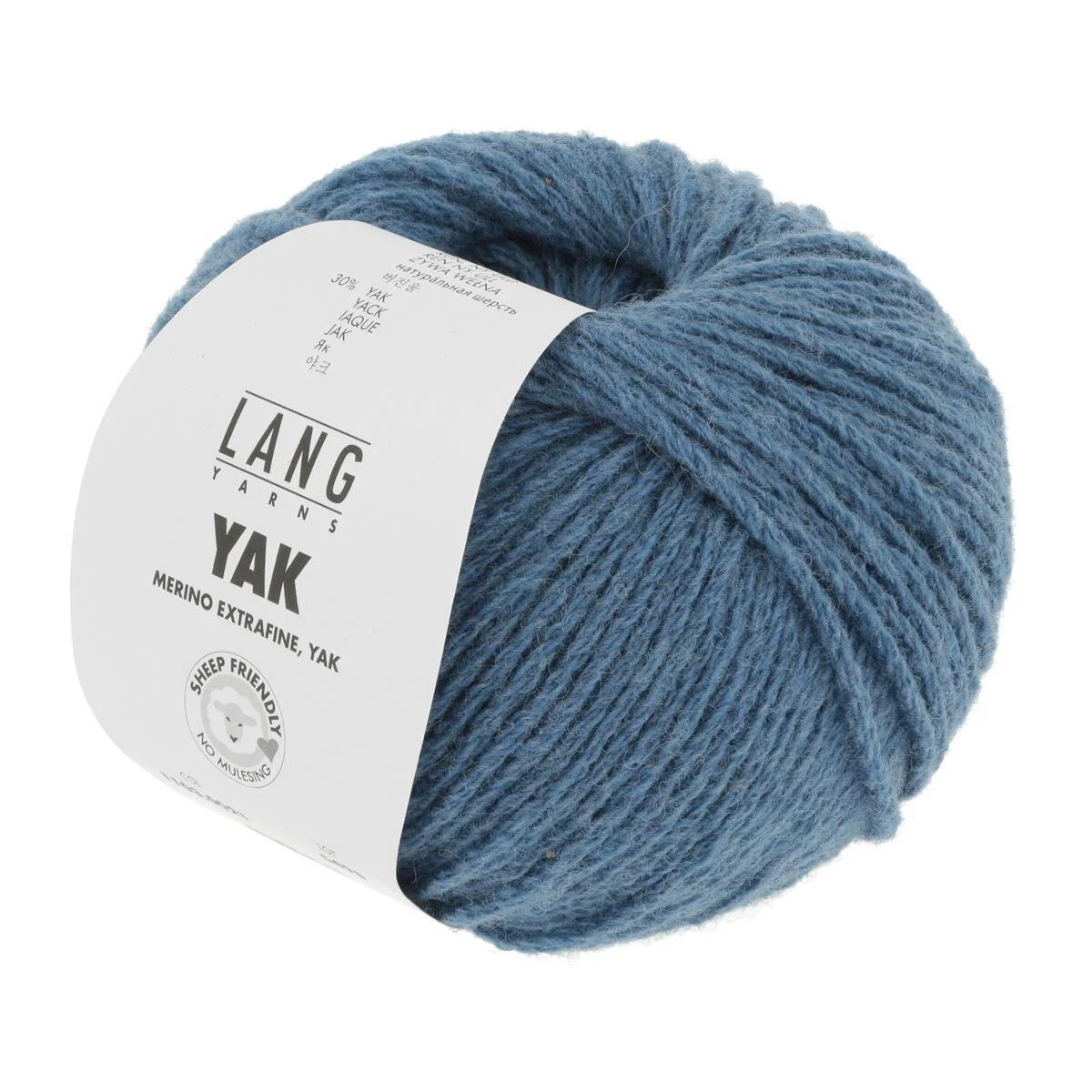 Lang Yarns - Yak 0021 azur melange