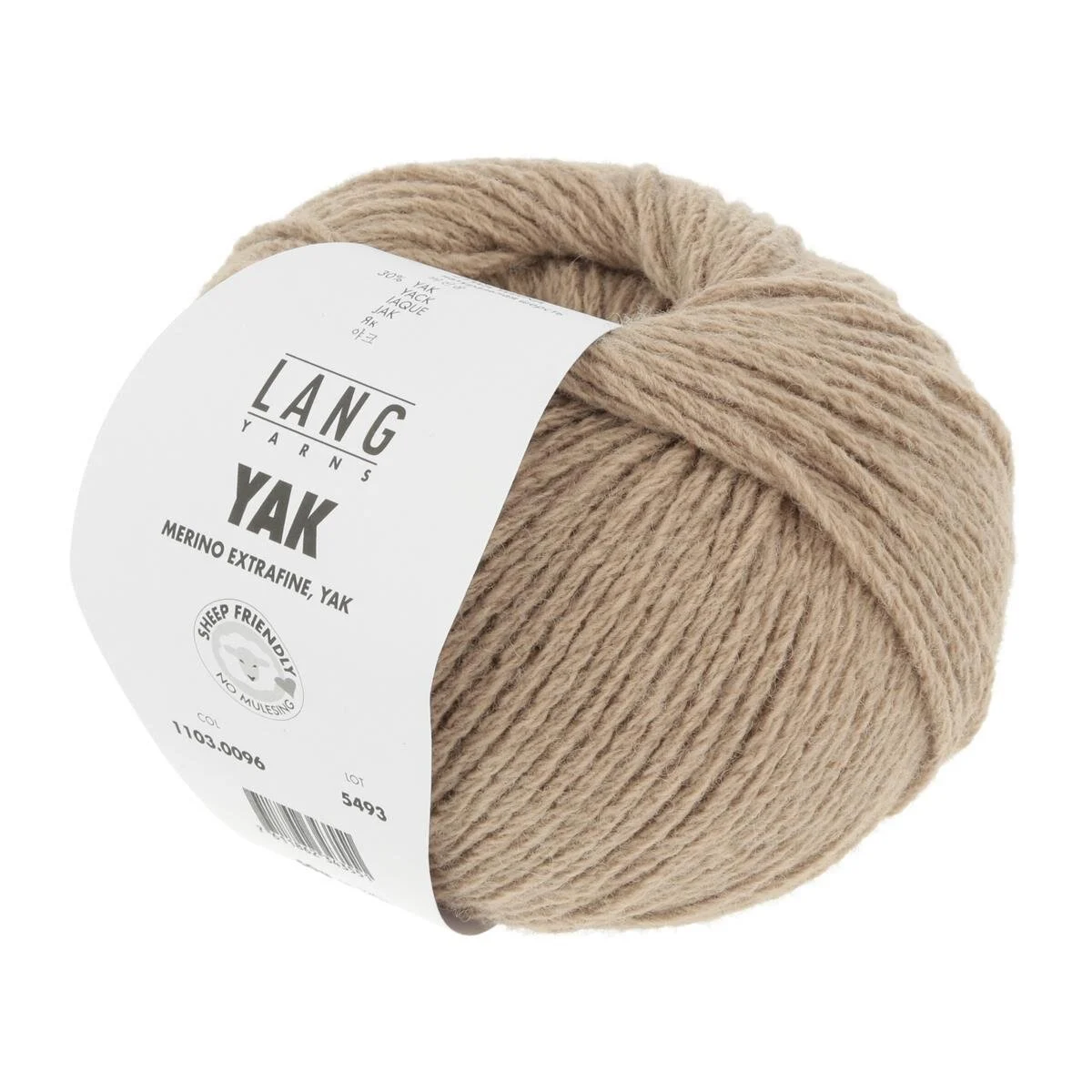 Lang Yarns - Yak 0096 sand melange