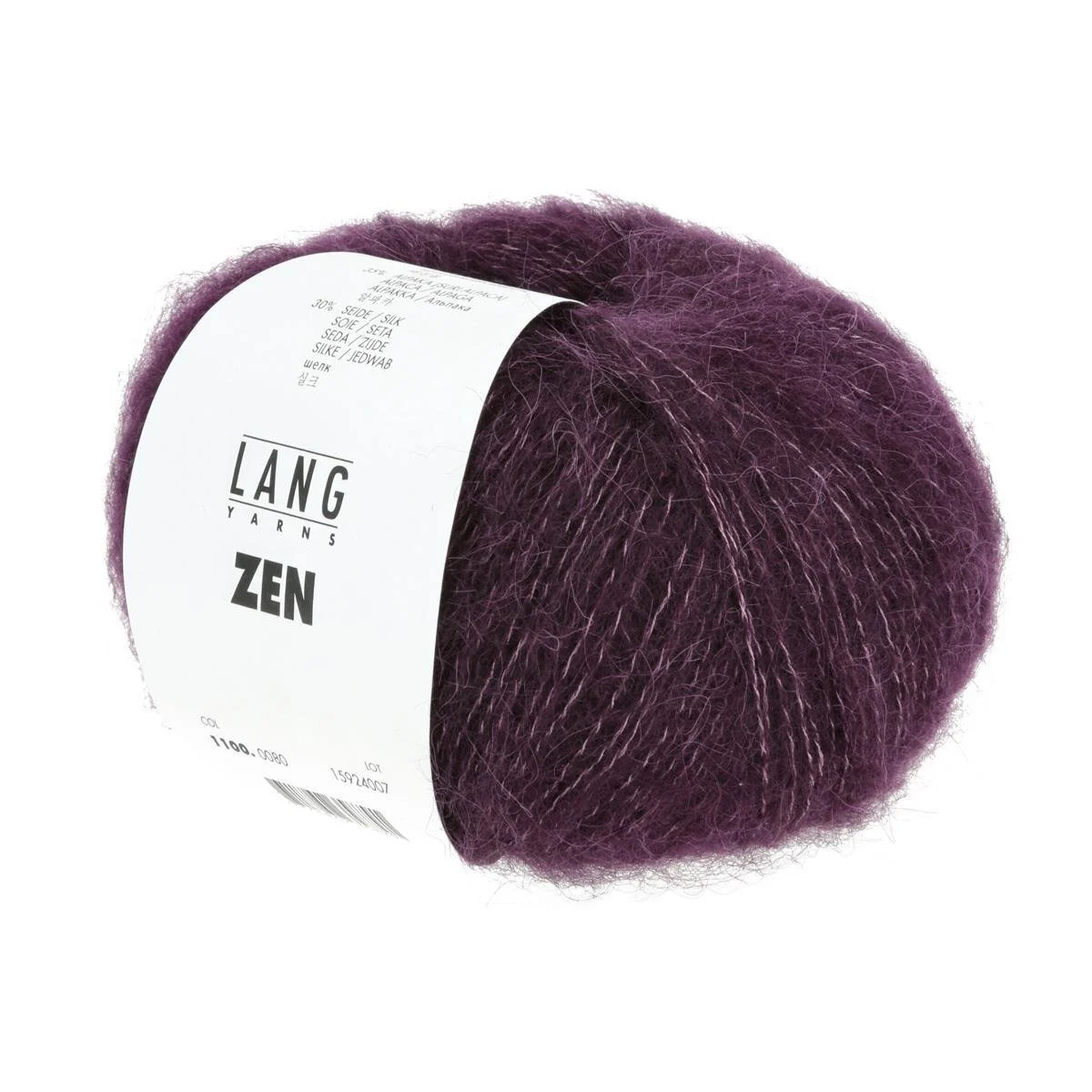 Lang Yarns - Zen 0080 aubergine