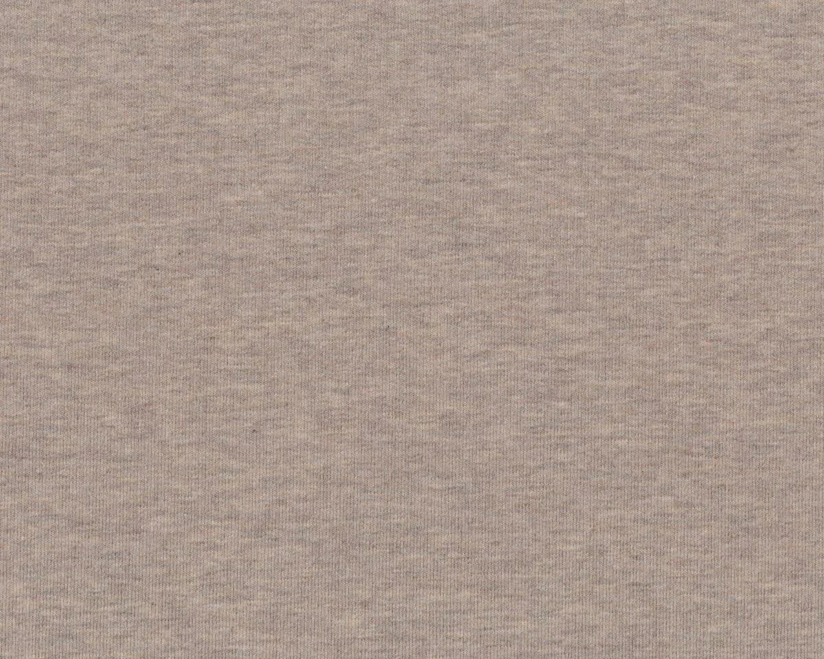 Leichter Kuschel-Sweat MELANGE, extrabreit, beigegrau meliert