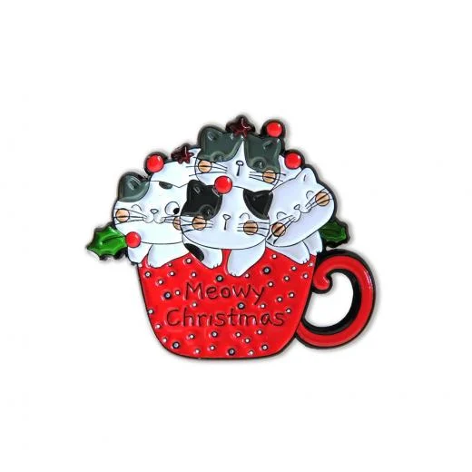 Needle Minder - Meowy Christmas