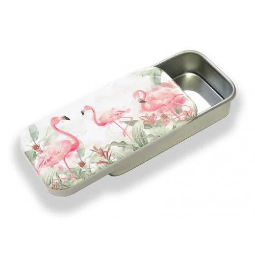 Leti Stitch Magnetische Nadelbox - Flamingos