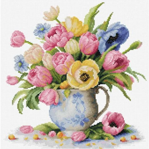 Luca-S - Tulips Bouquet