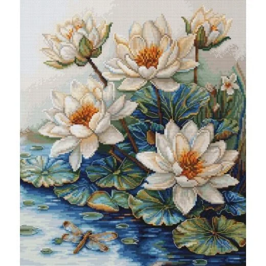 Luca-S - Lake With Water Lilies