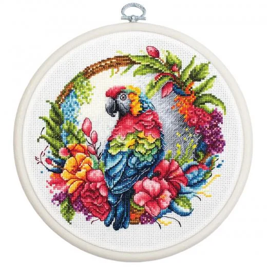 Luca-S - The Tropical Parrot mit Stickring