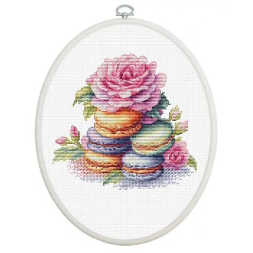 Luca-S - French Macarons mit Stickring