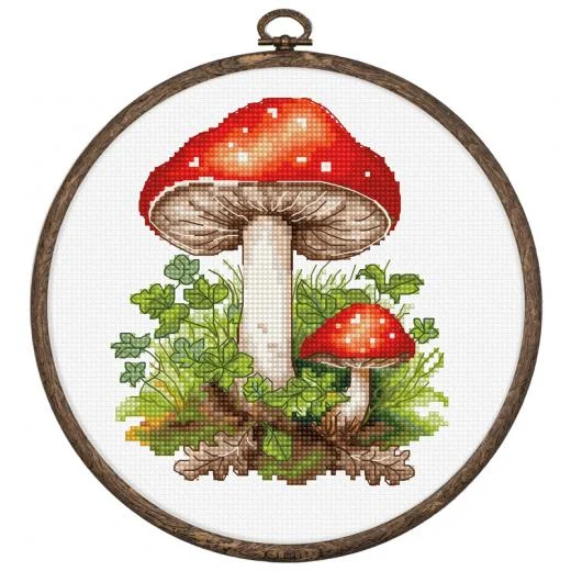 Luca-S - Amanita Muscaria mit Stickring