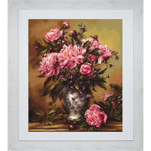 Luca-S - Vase of Peonies