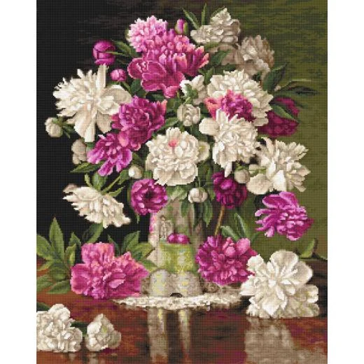 Luca-S - Red and White Peonies