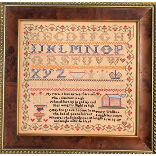 Cross Stitch Antiques - Mary Wallace 1847