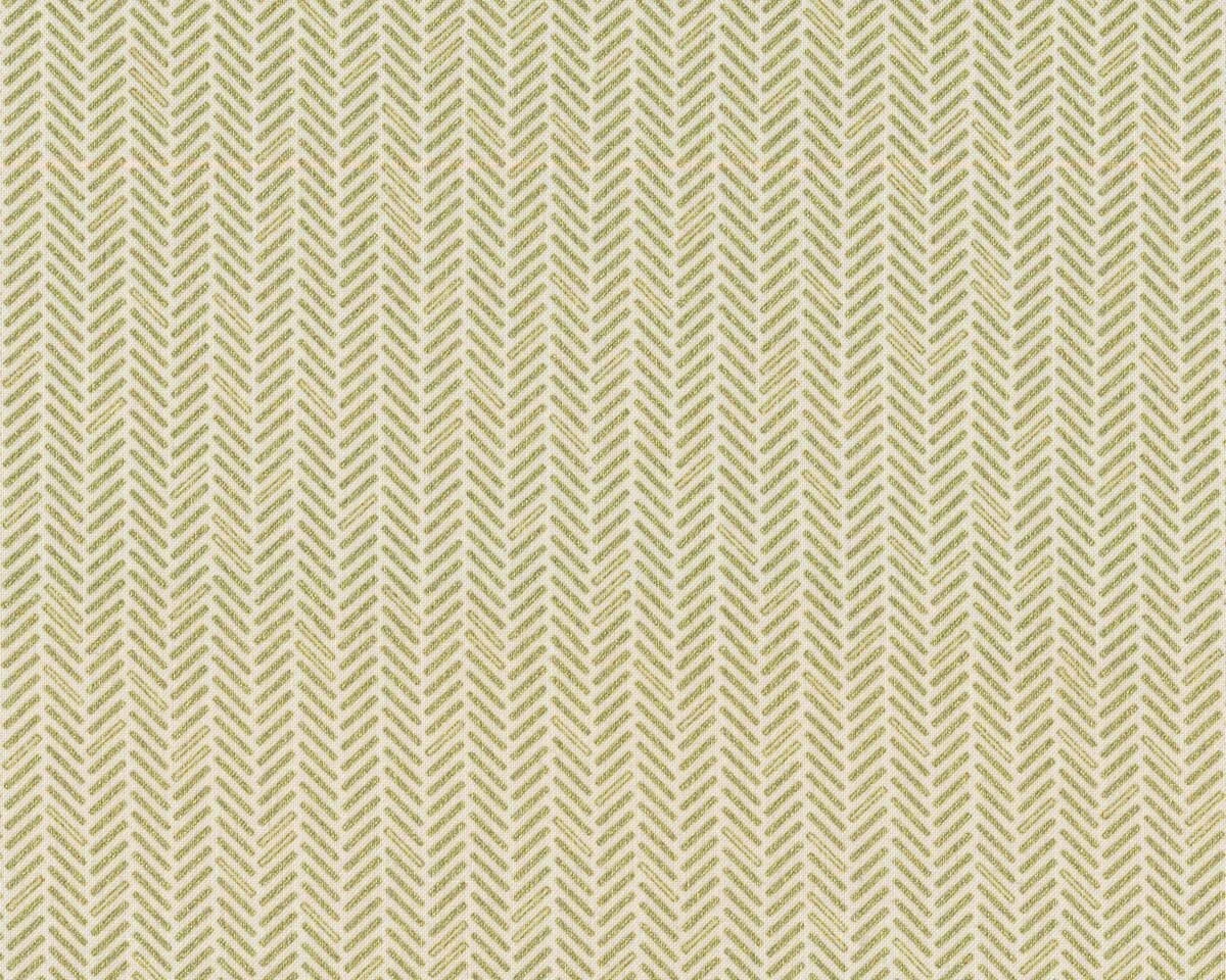 Metallic-Patchworkstoff JUBILEE, Fischgrat-Streifen, wollweiß-gold