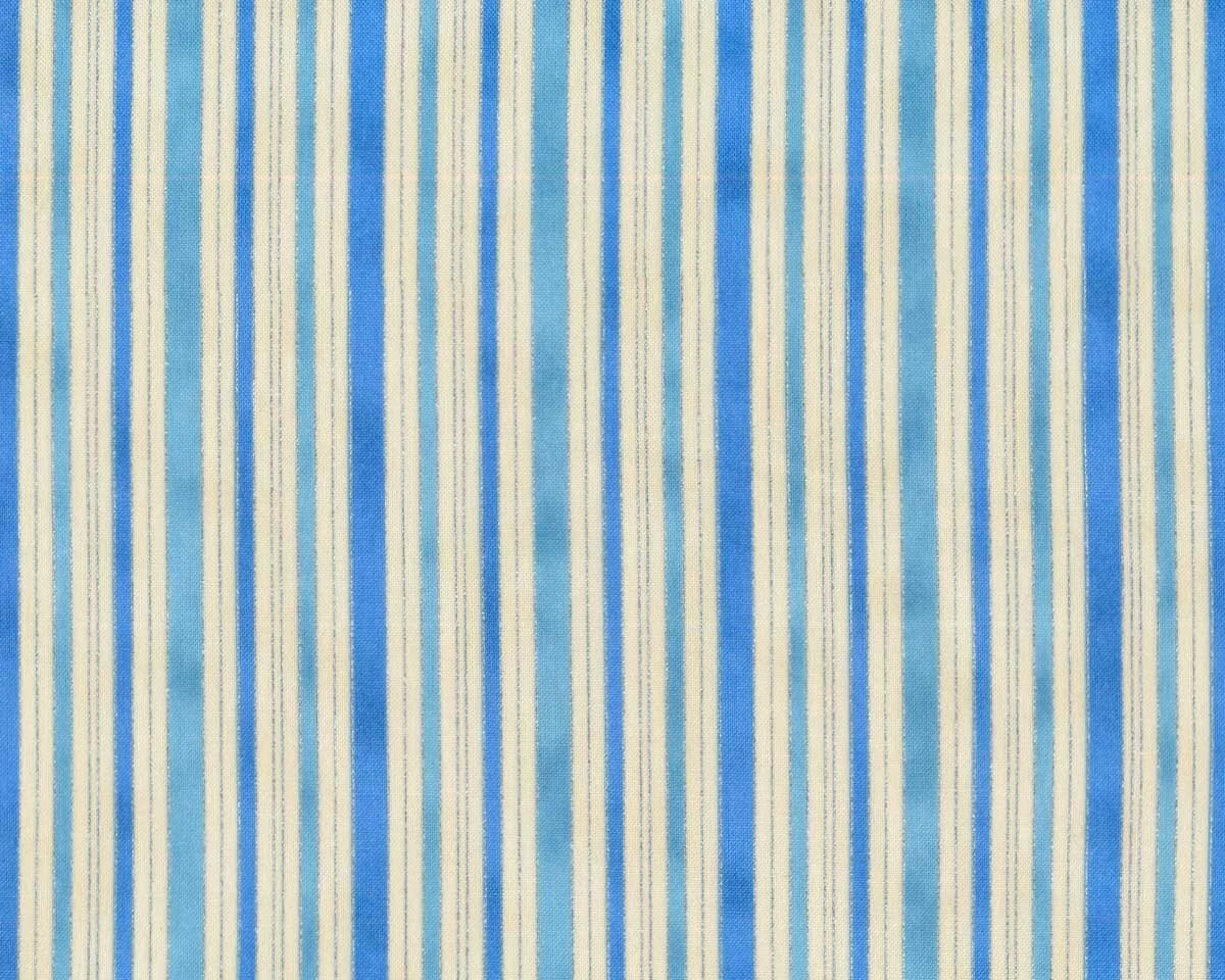Metallic-Patchworkstoff THE HAMPTON STRIPE, Streifen, hellblau, Leesa Chandler