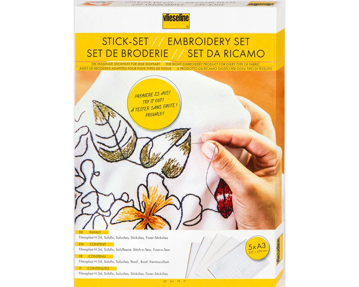 Mustermappe STICKSET, Vlieseline