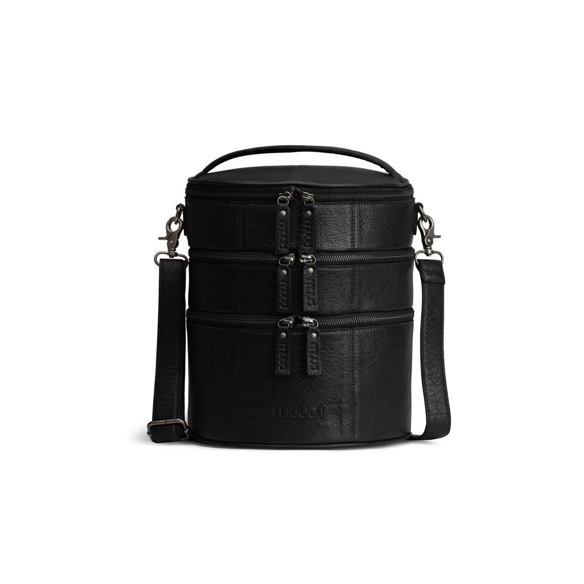 muud Bturn Ledertasche schwarz