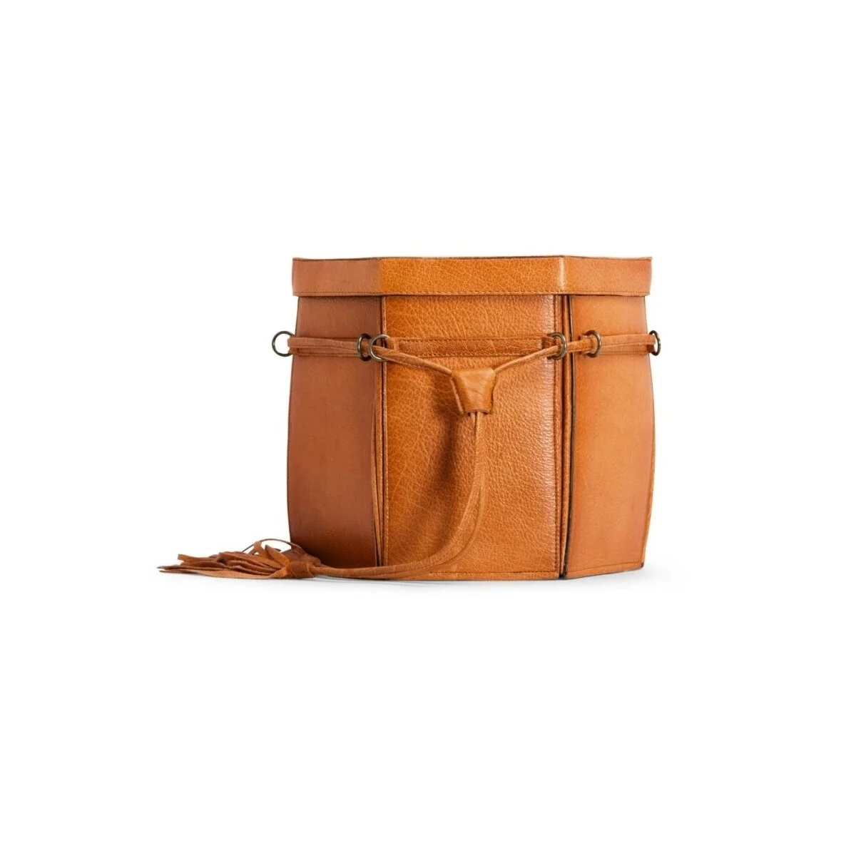 muud Evita XL Ledertasche whisky