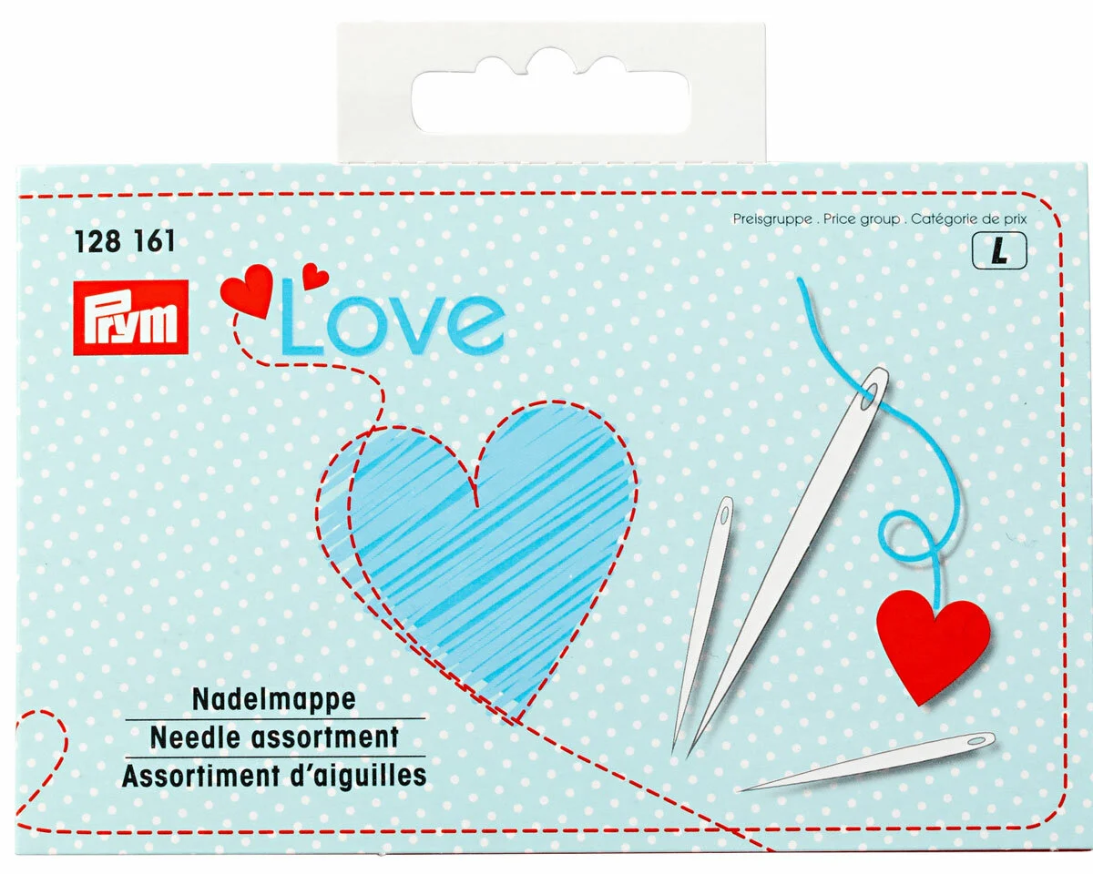 Nadelmappe PRYM Love, Nähnadeln und Einfädler