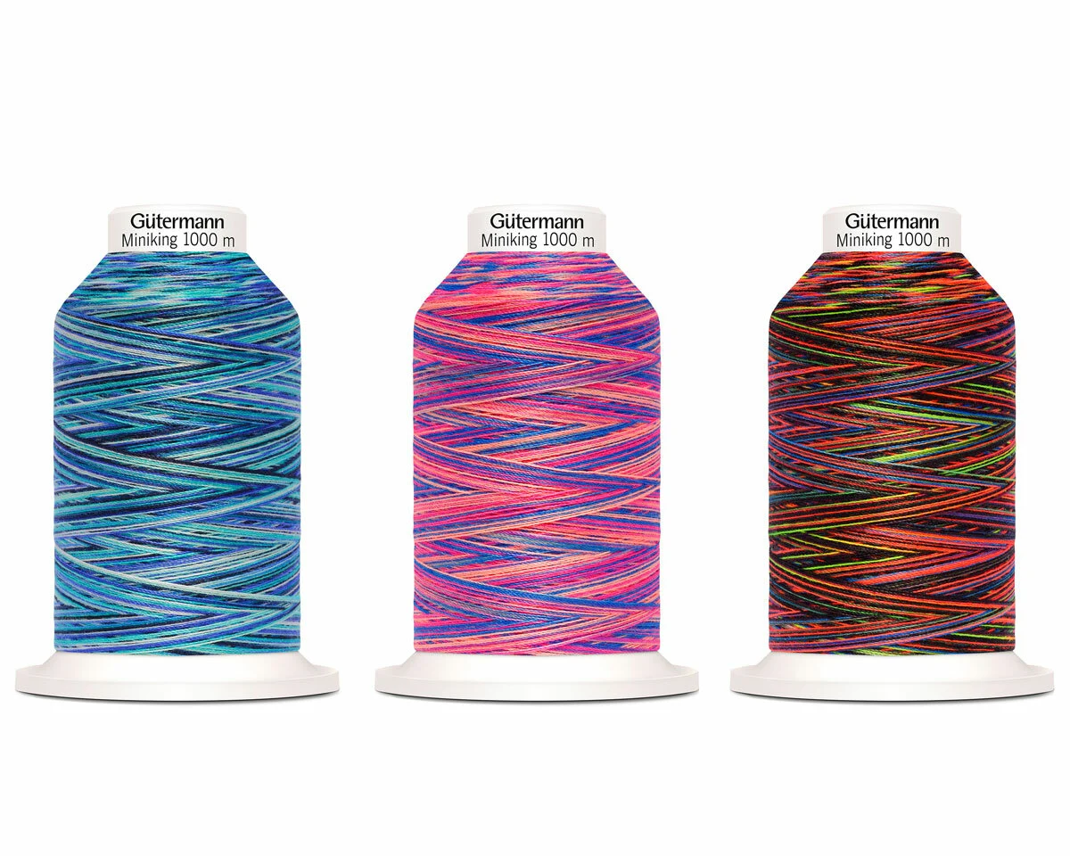Nähgarn MINIKING 120, multicolor, 1000 m, Gütermann