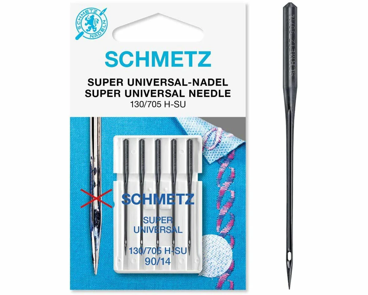 Nähmaschinennadeln SUPER UNIVERSAL, antihaftbeschichtet, Schmetz