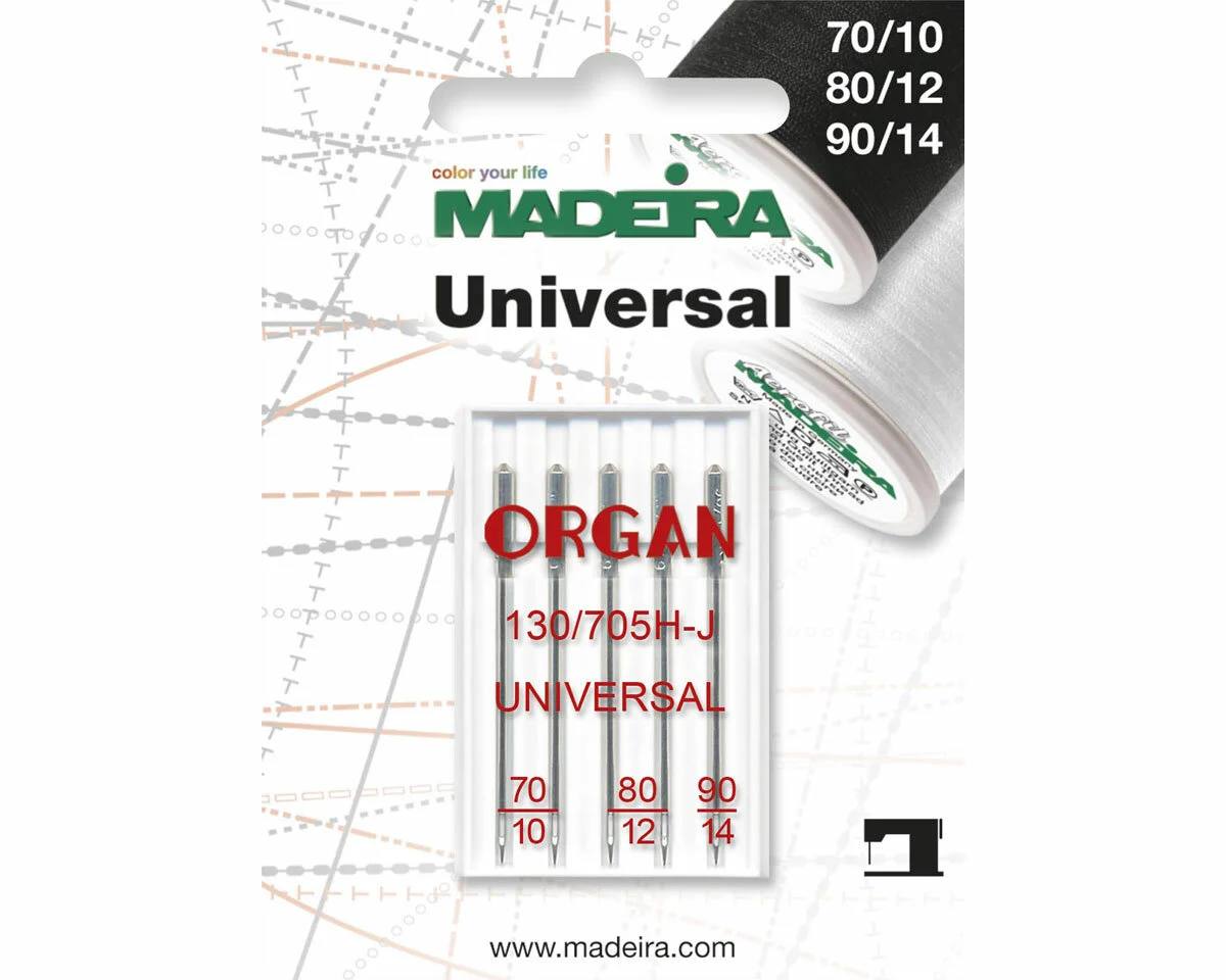 Nähmaschinennadeln UNIVERSAL, Stärke 70 bis 90, Madeira