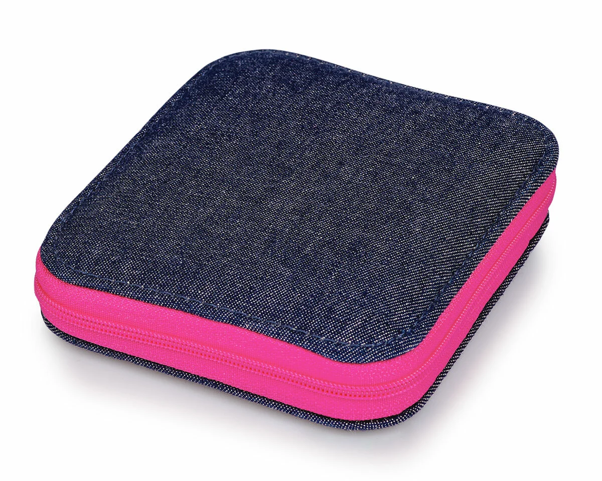 Nähset für die Reise, jeansblau-pink, Prym