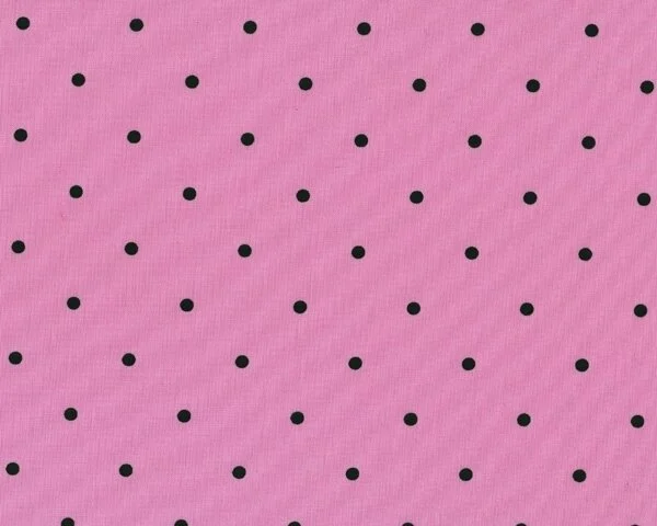 Öko-Tex Trachten-Baumwollstoff PRIMA, Punkte, rosa-tannengrün