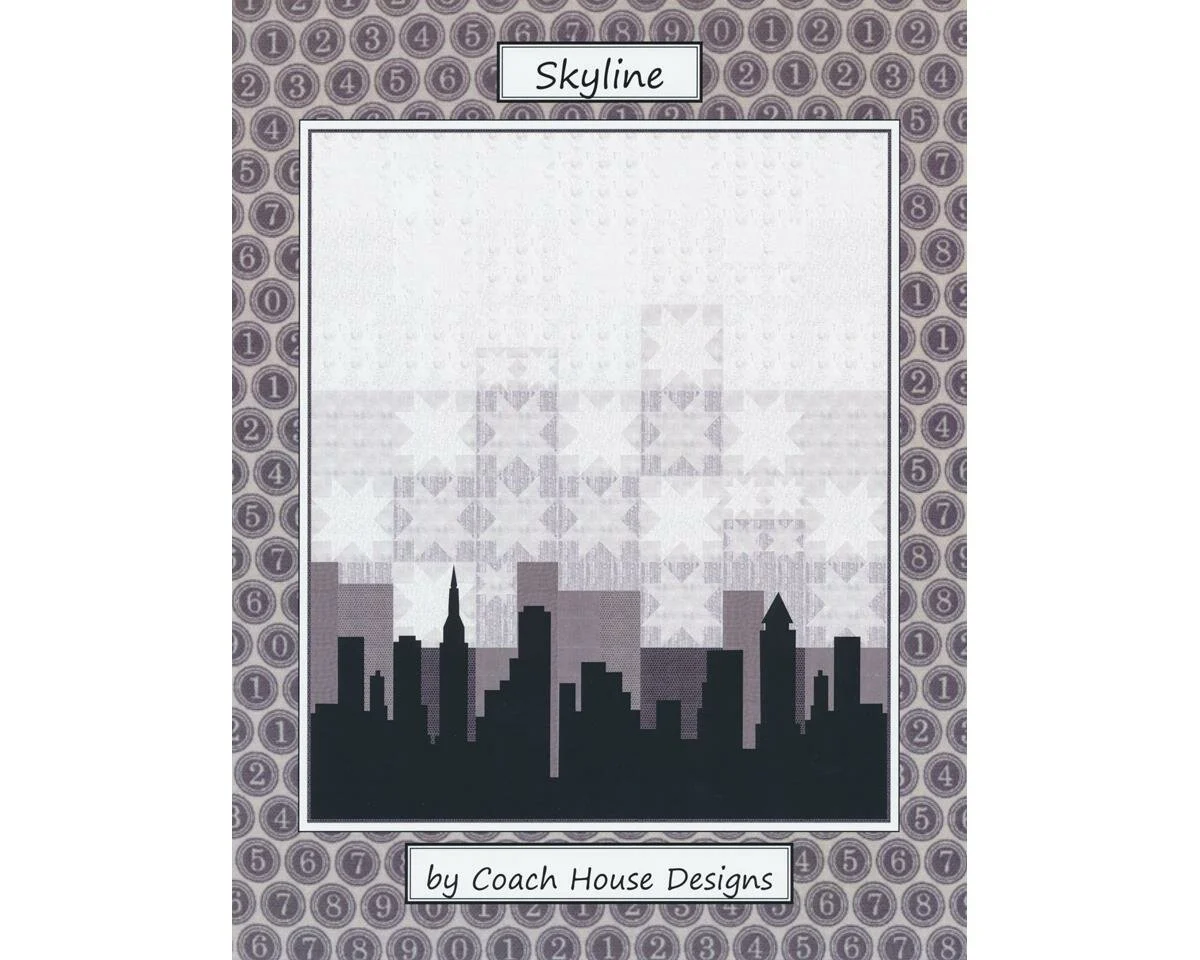 Patchwork-Anleitung SKYLINE, Maxi-Quilt, Moda Fabrics