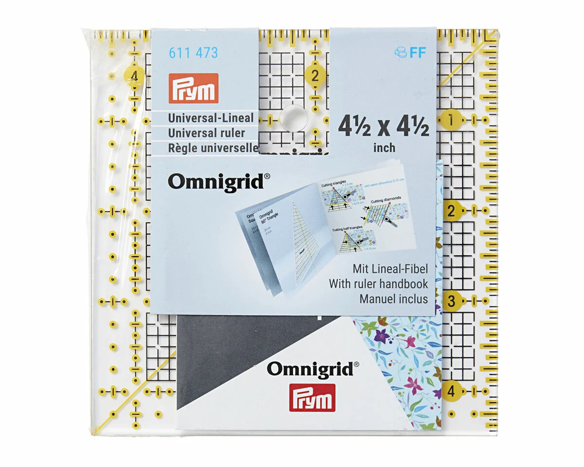 Patchwork-Lineal OMNIGRID, 4,5 x 4,5 inch, Prym