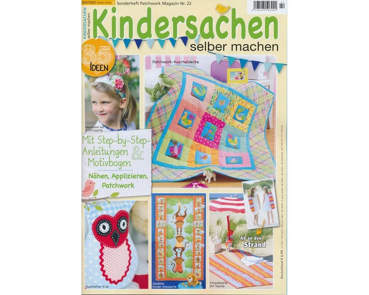 Patchwork Sonderheft - Kindersachen selber machen, Nr. 22