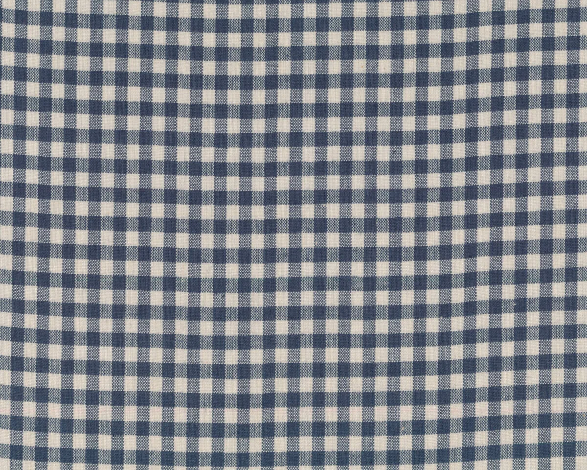 Patchwork-Webstoff SNOWBERRY WOVENS, Karomuster, stumpfes dunkelblau, Moda Fabrics