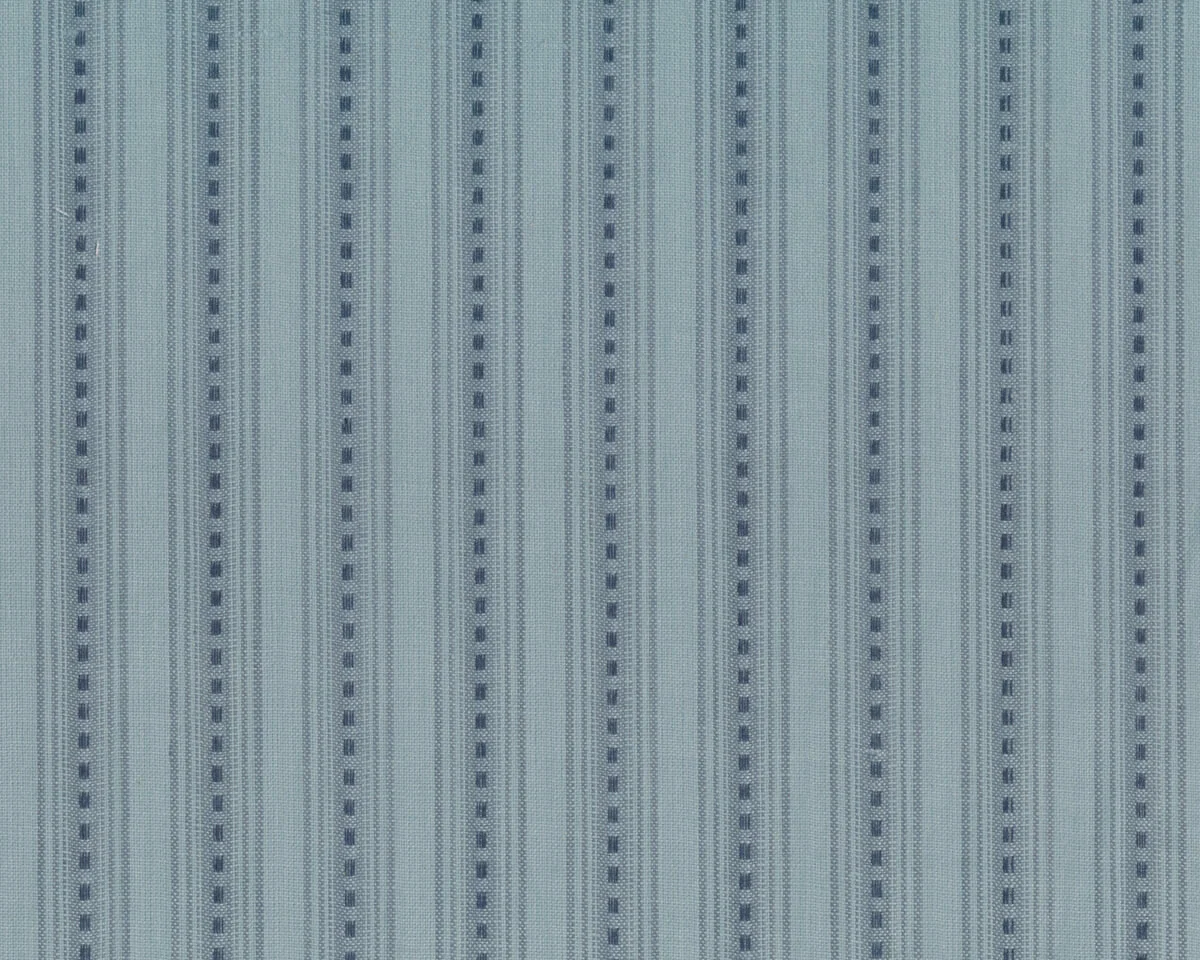 Patchwork-Webstoff SNOWBERRY WOVENS, Muster-Streifen, türkisgrau-dunkelblau, Moda Fabrics