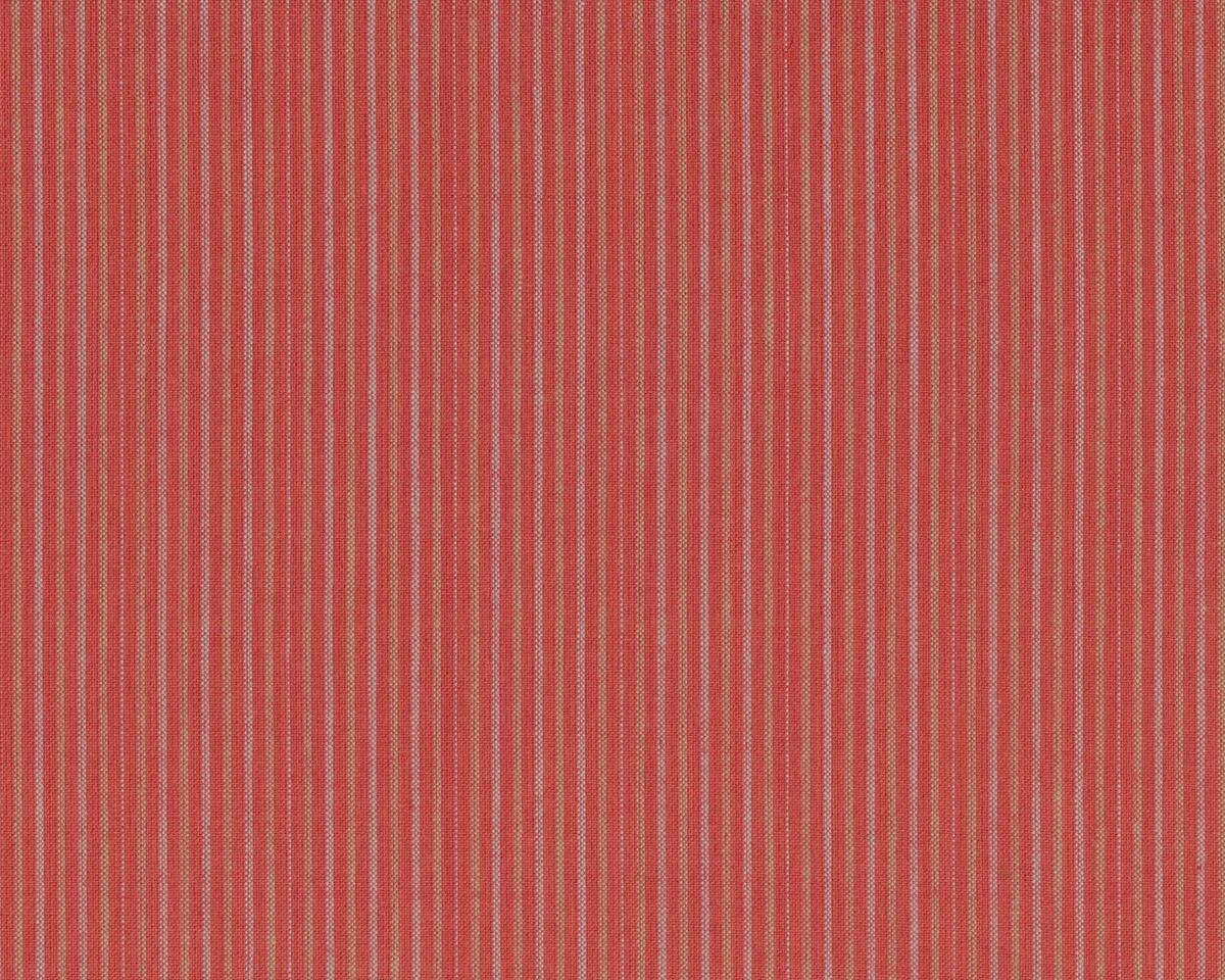 Patchwork-Webstoff SNOWFALL WOVENS, schmale Streifen, stumpfes rot, Moda Fabrics