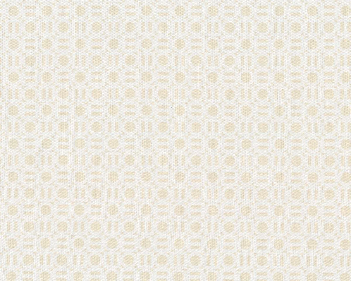 Patchworkstoff BASELINE, Ringketten, creme