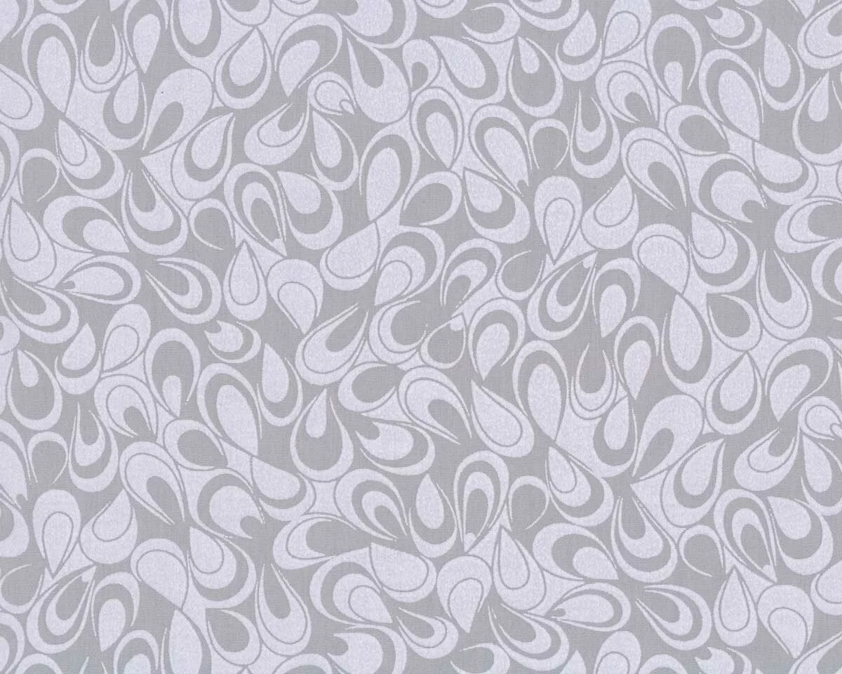 Patchworkstoff BETTER BASICS DELUXE, Paisley-Tropfen, grau, Benartex