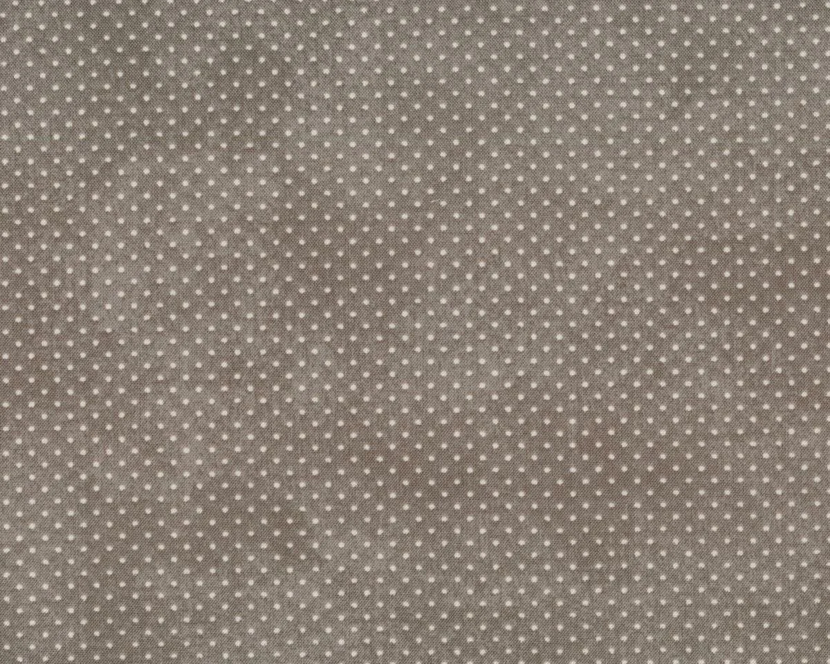 Patchworkstoff BLACK TIE AFFAIR, Punkte, natur dunkel-gebrochenes weiß, Moda Fabrics