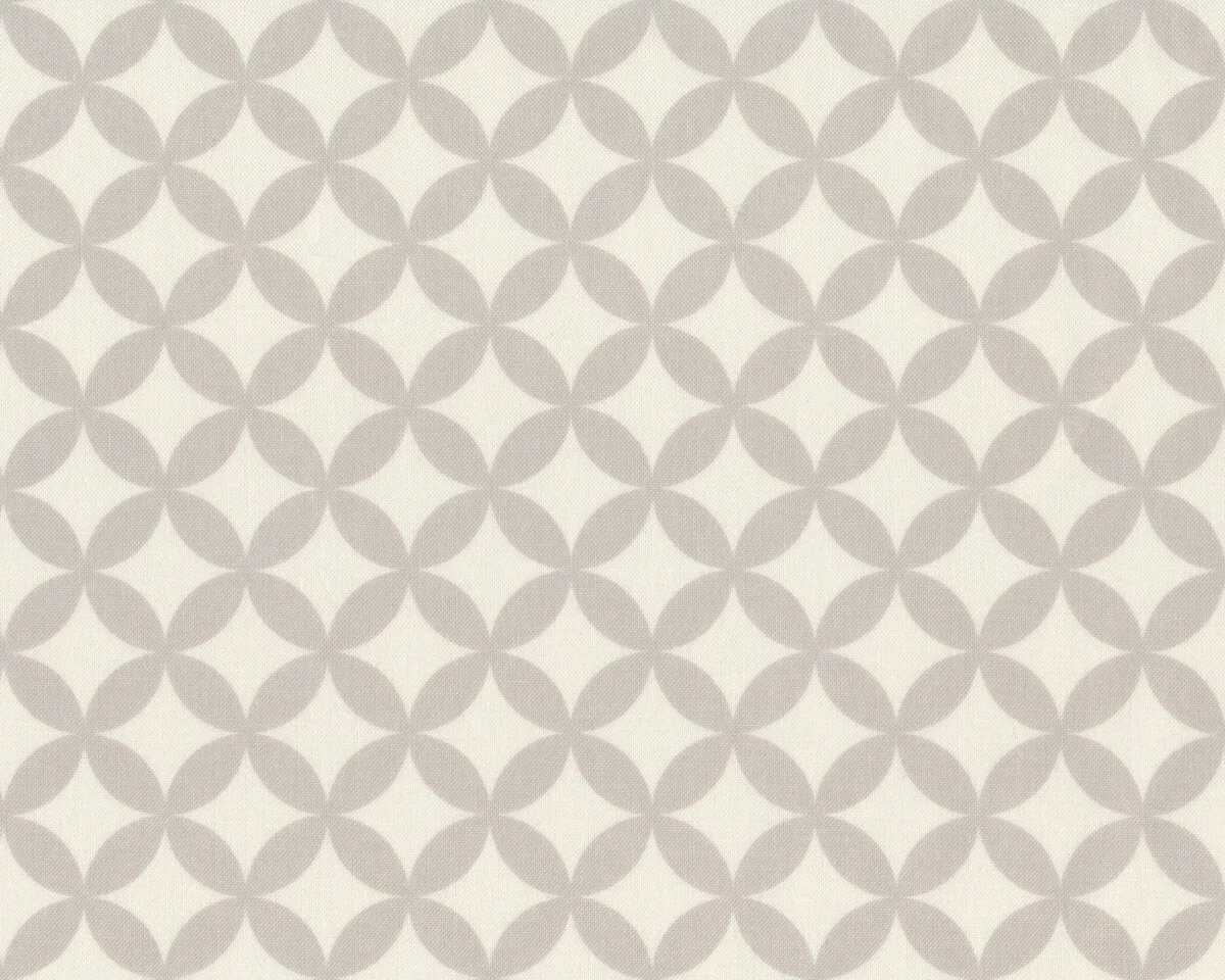 Patchworkstoff BONNIE & CAMILLE BASICS, Kreuz-Ovale, natur-wollweiß, Moda Fabrics