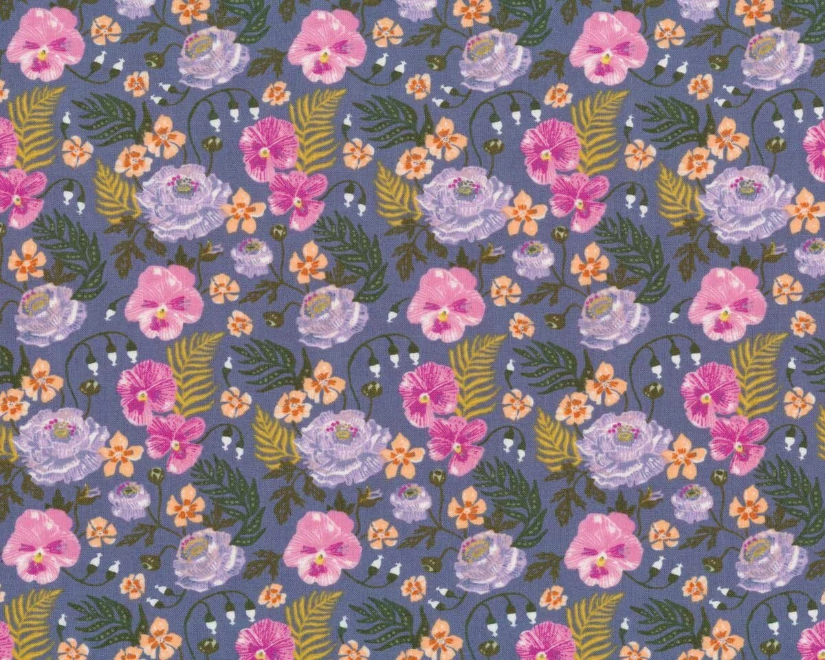 Patchworkstoff BOTANY, Blumen, Dear Stella
