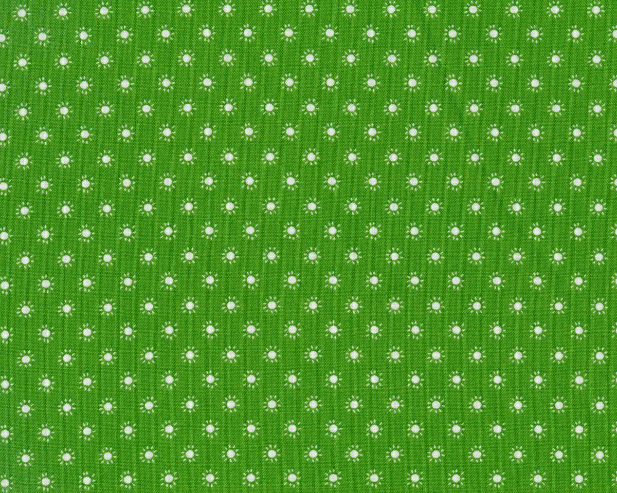 Patchworkstoff COLOUR FUN, Blümchen, grün
