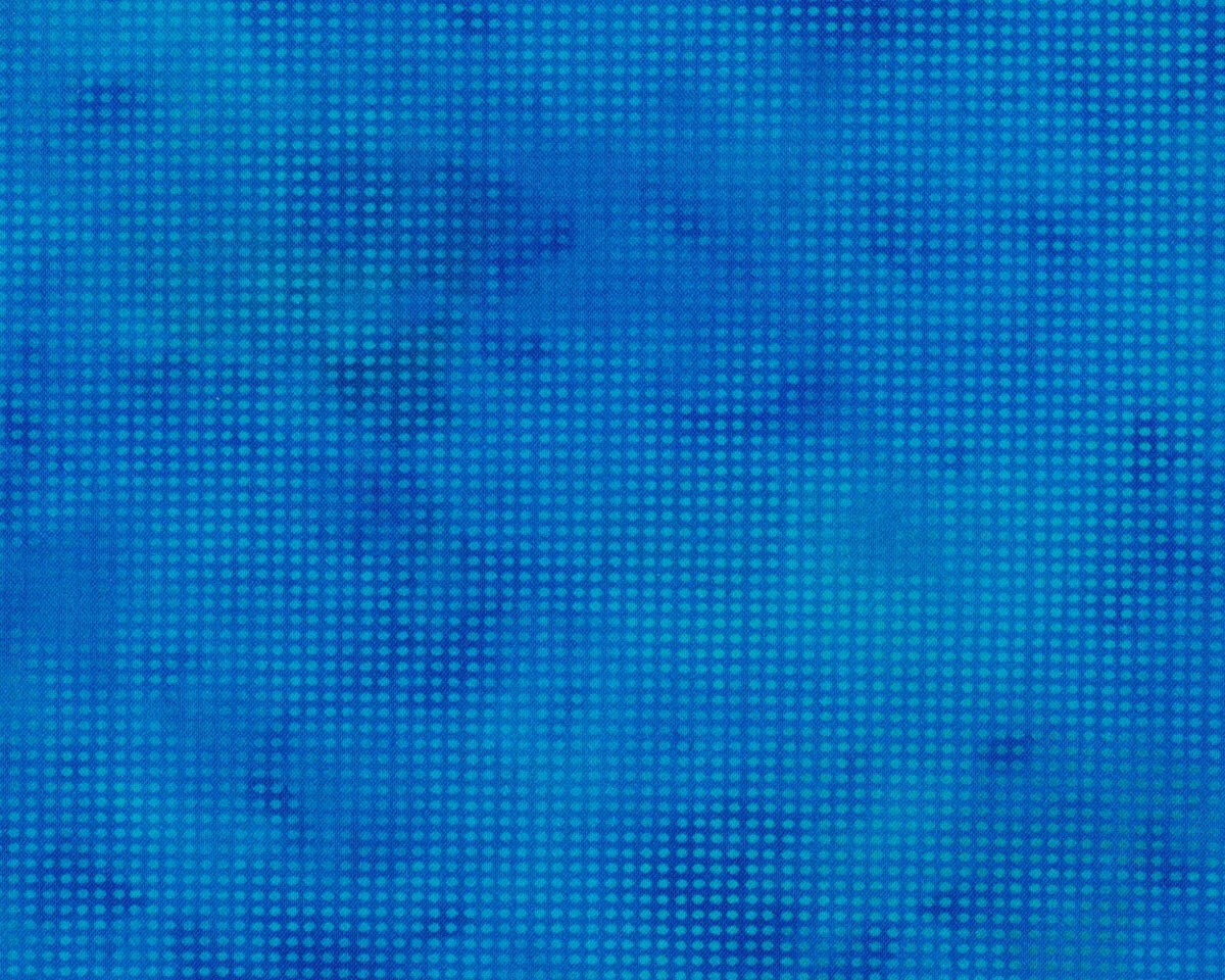 Patchworkstoff DIT DOT EVOLUTION, Raster, aqua, In The Beginning
