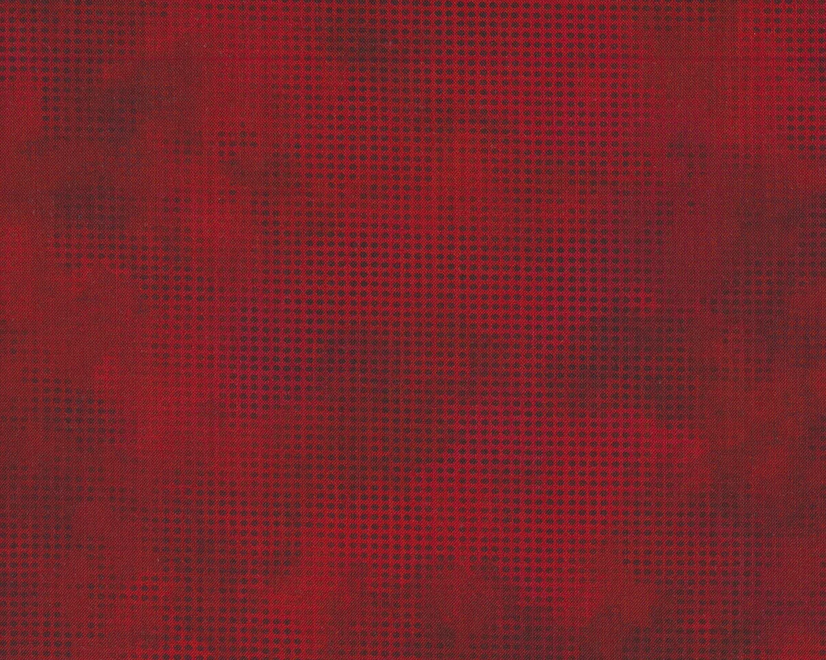 Patchworkstoff DIT DOT EVOLUTION, Raster, tomatenrot, In The Beginning