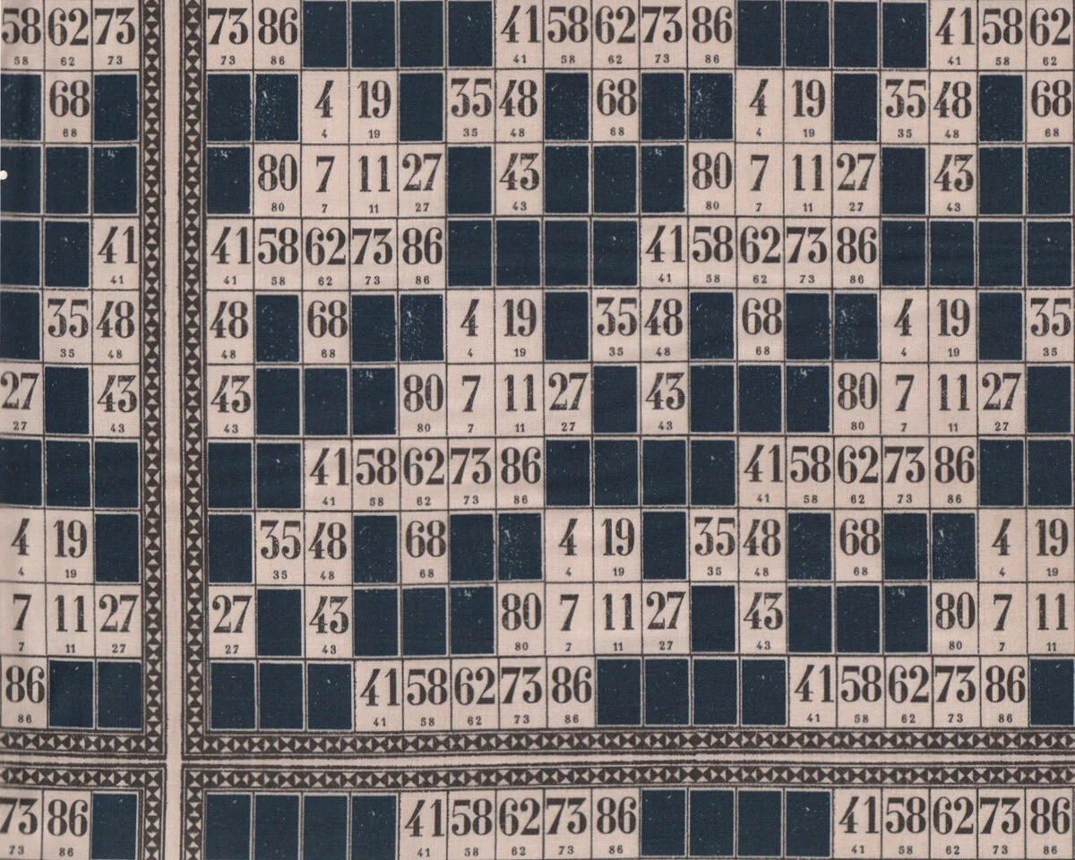 Patchworkstoff ECLECTIC ELEMENTS DAPPER, Spielkarten, Tim Holtz