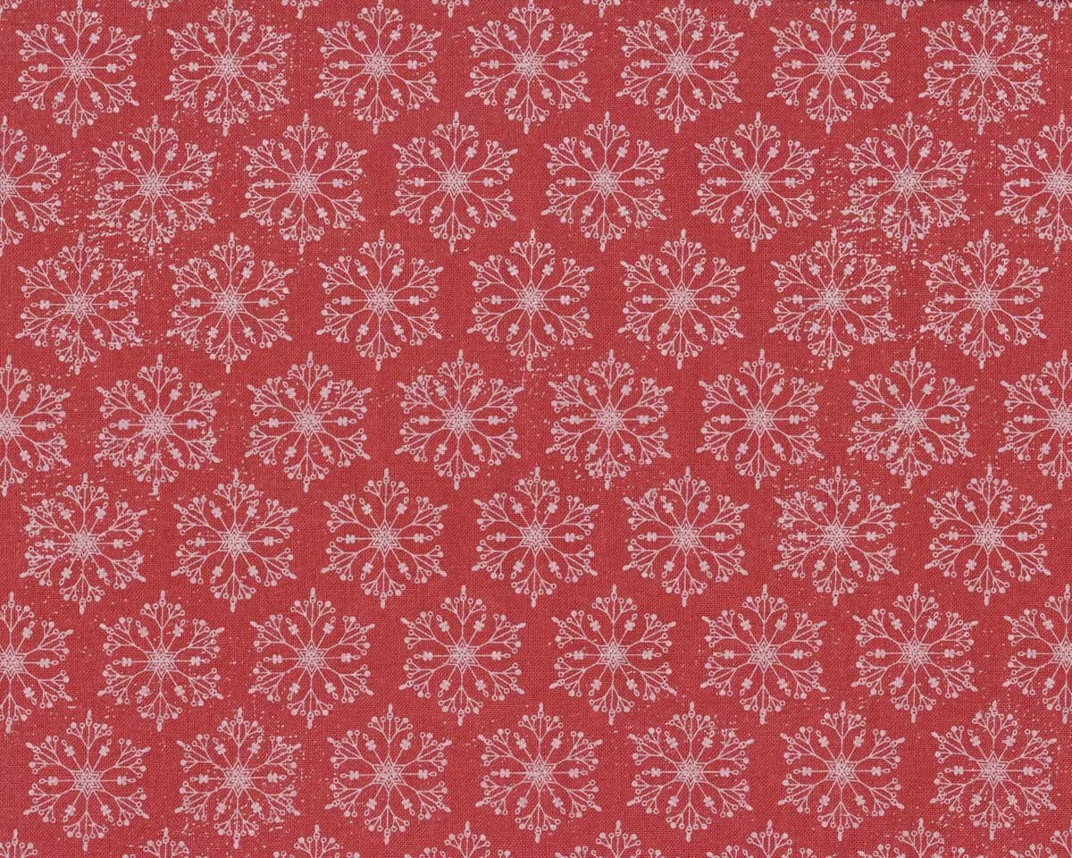 Patchworkstoff ECLECTIC ELEMENTS YULETIDE, Schneeflocken, Tim Holtz