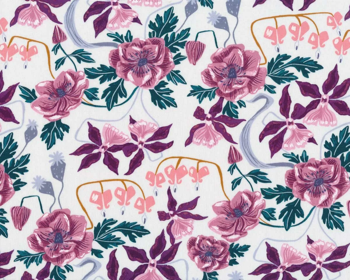 Patchworkstoff EMPOWERED, Blüten, Dear Stella