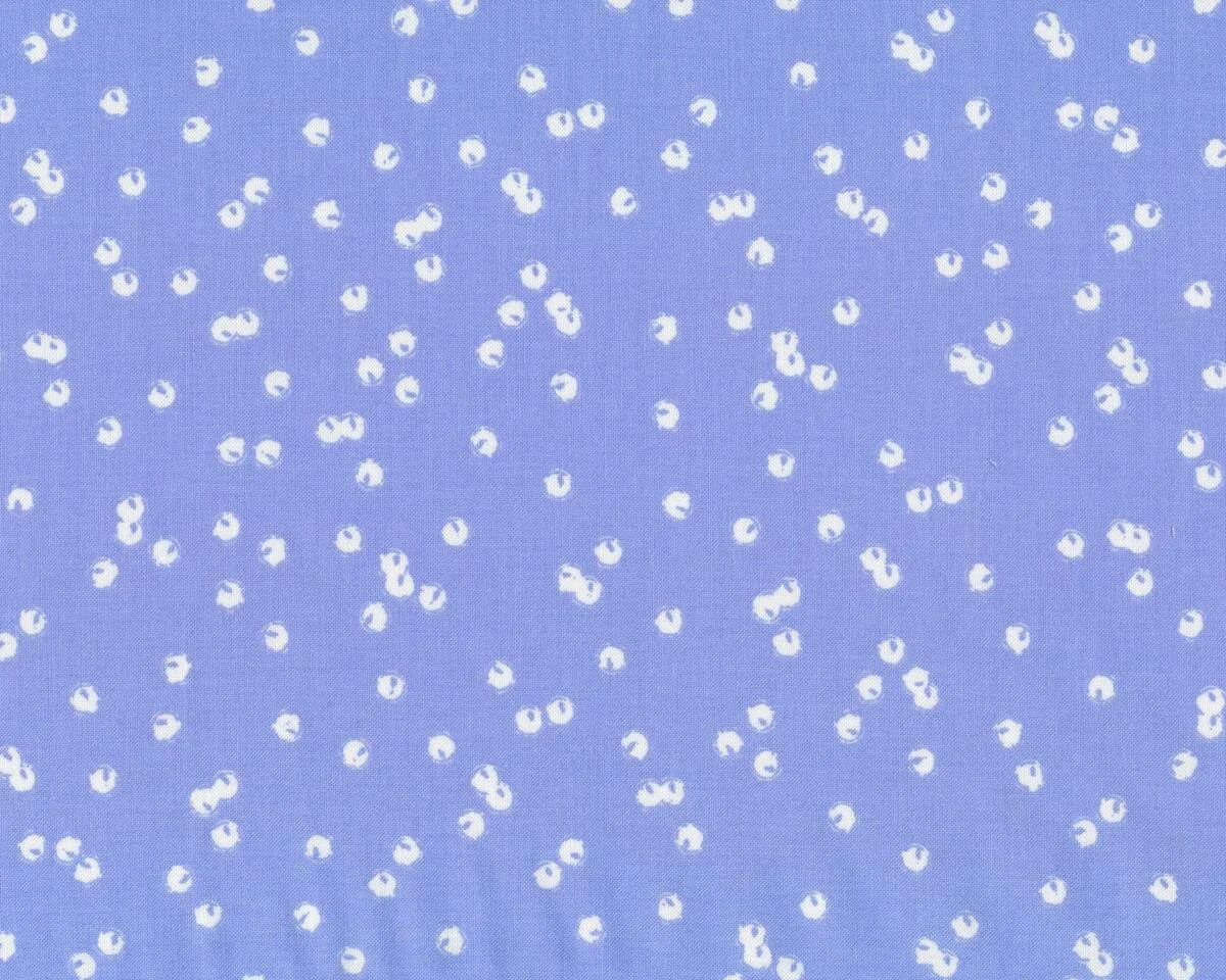 Patchworkstoff FOLLIE, Krabbel-Tiere, helles lilablau