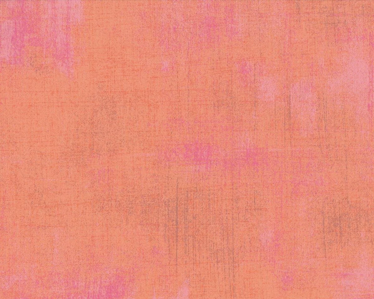 Patchworkstoff GRUNGE, uni streifig-meliert, lachs, Moda Fabrics