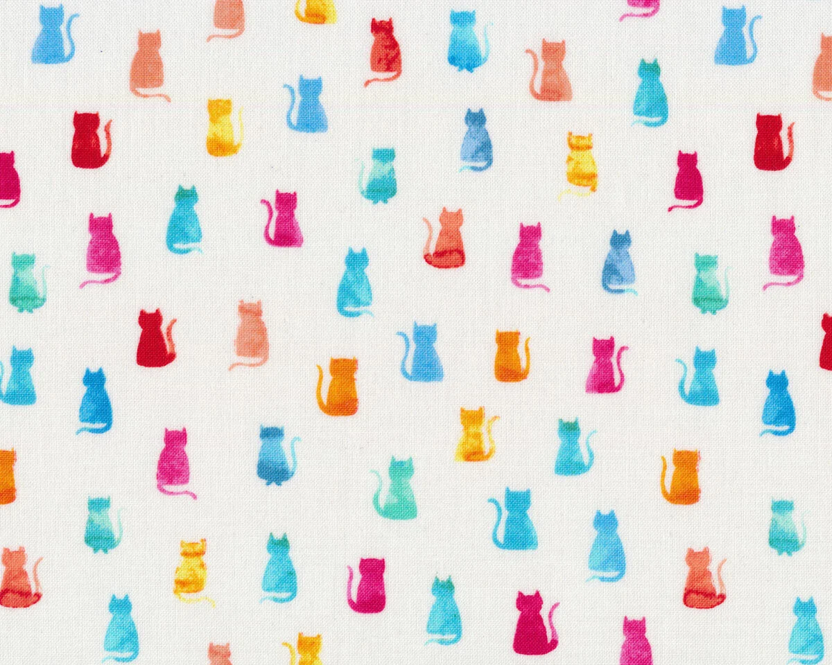 Patchworkstoff HELLO KITTIES, Katzen, Dear Stella