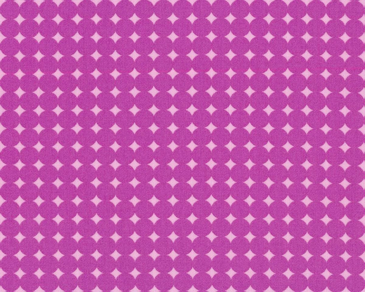 Patchworkstoff HEY DOT, Punkt an Punkt, fuchsialila-hellrosa, Moda Fabrics