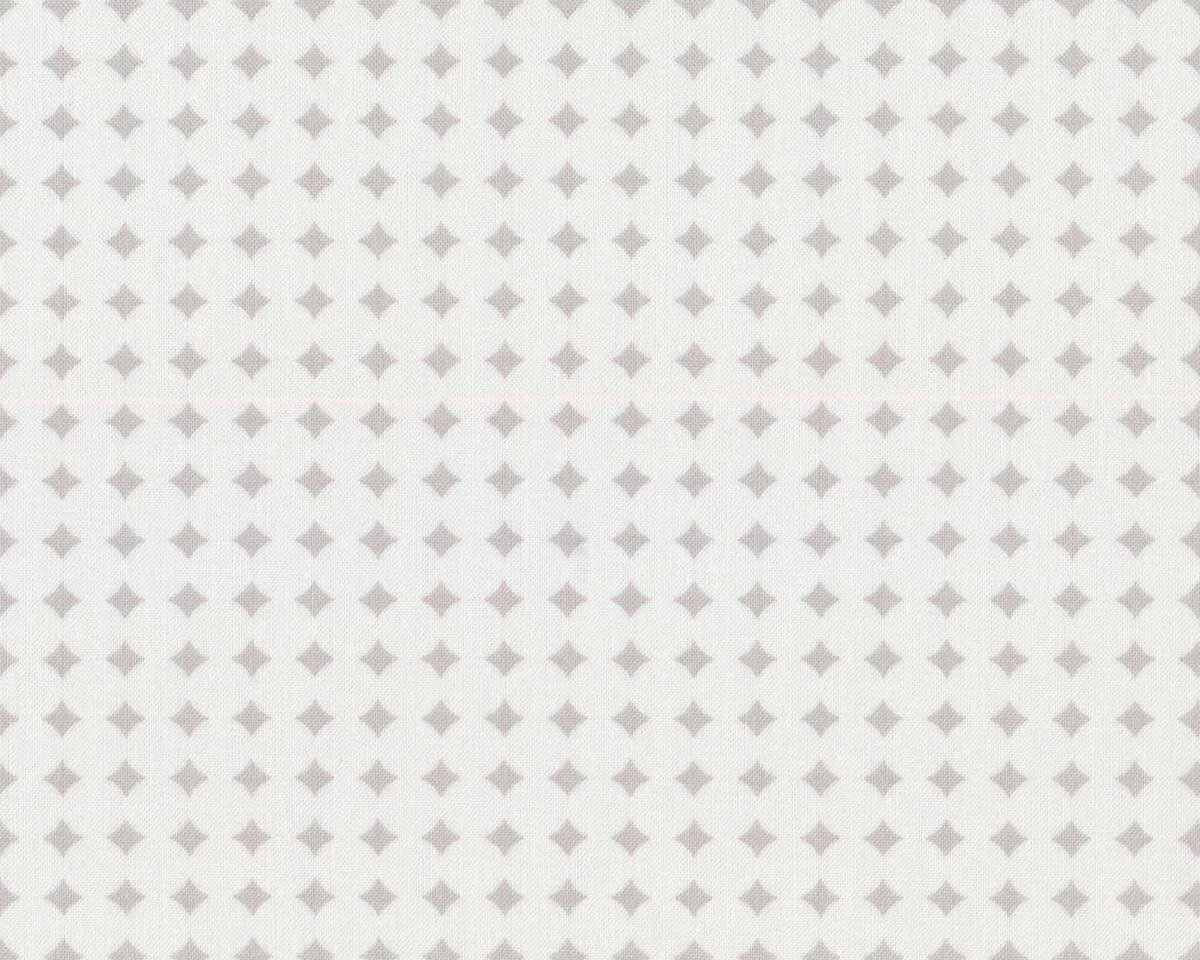 Patchworkstoff HEY DOT, Punkt an Punkt, gebrochenes weiß-hellgrau, Moda Fabrics
