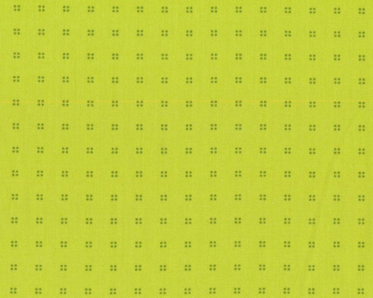 Patchworkstoff HEY DOT, Punkte im Quadrat, apfelgrün, Moda Fabrics