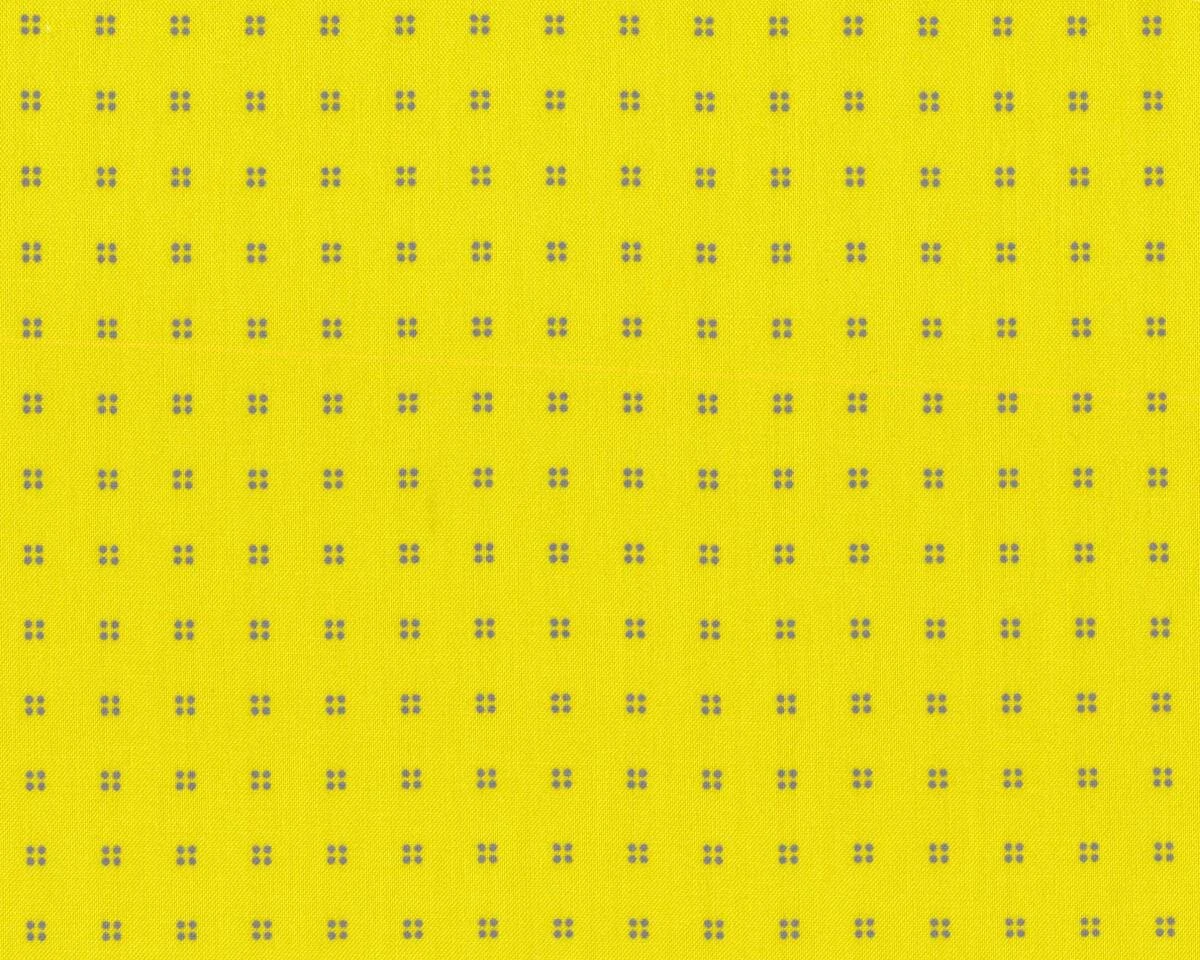 Patchworkstoff HEY DOT, Punkte im Quadrat, gelb, Moda Fabrics