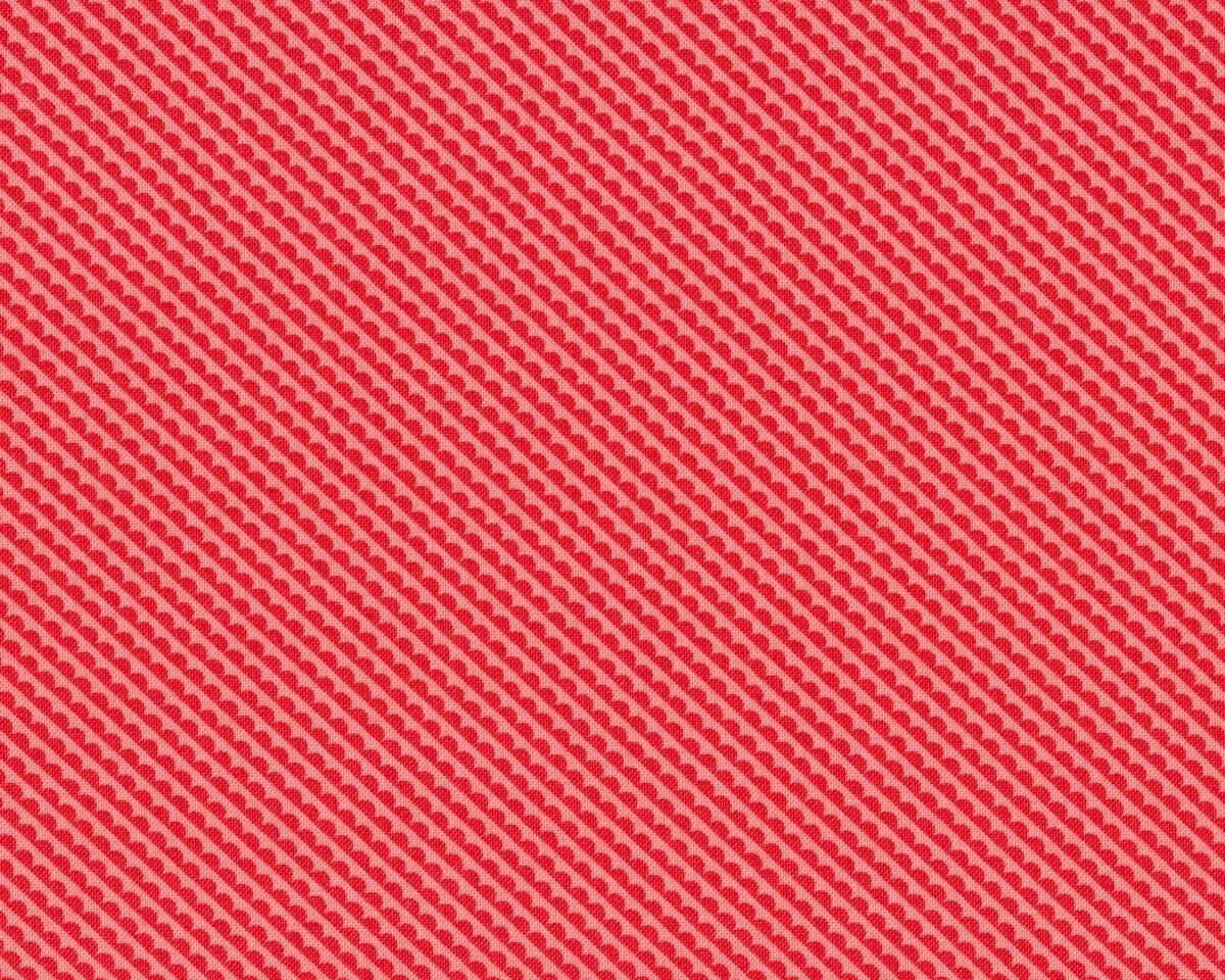Patchworkstoff LITTLE RUBY, diagonale Wellenstreifen, lachsrosa-rot, Moda Fabrics